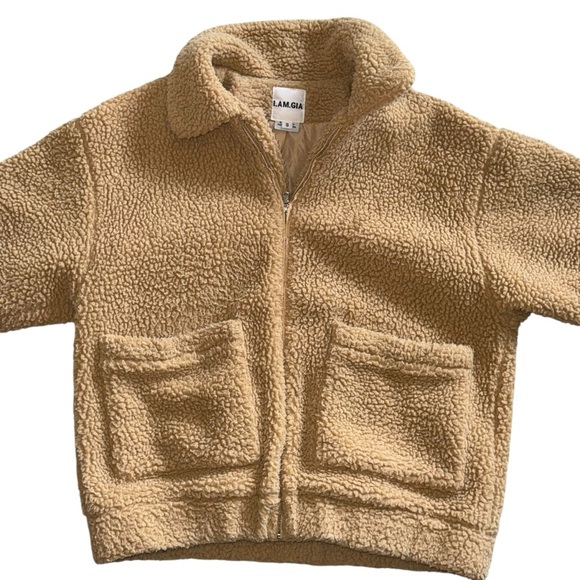 I.AM.GIA Pixie Teddy Sherpa Coat Faux Fur Blogger - Picture 3 of 8